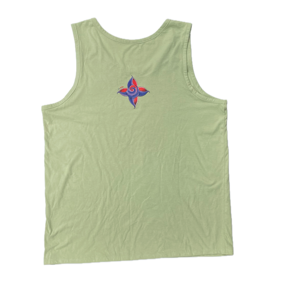 Infinity Dragon Tank Top Olive