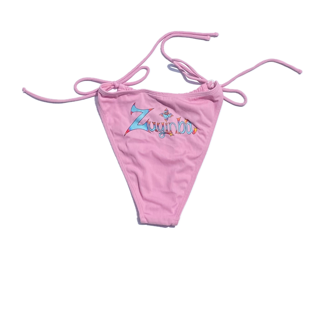 Celestial Butterfly Bikini Set in Royal Pink With Brand Logo