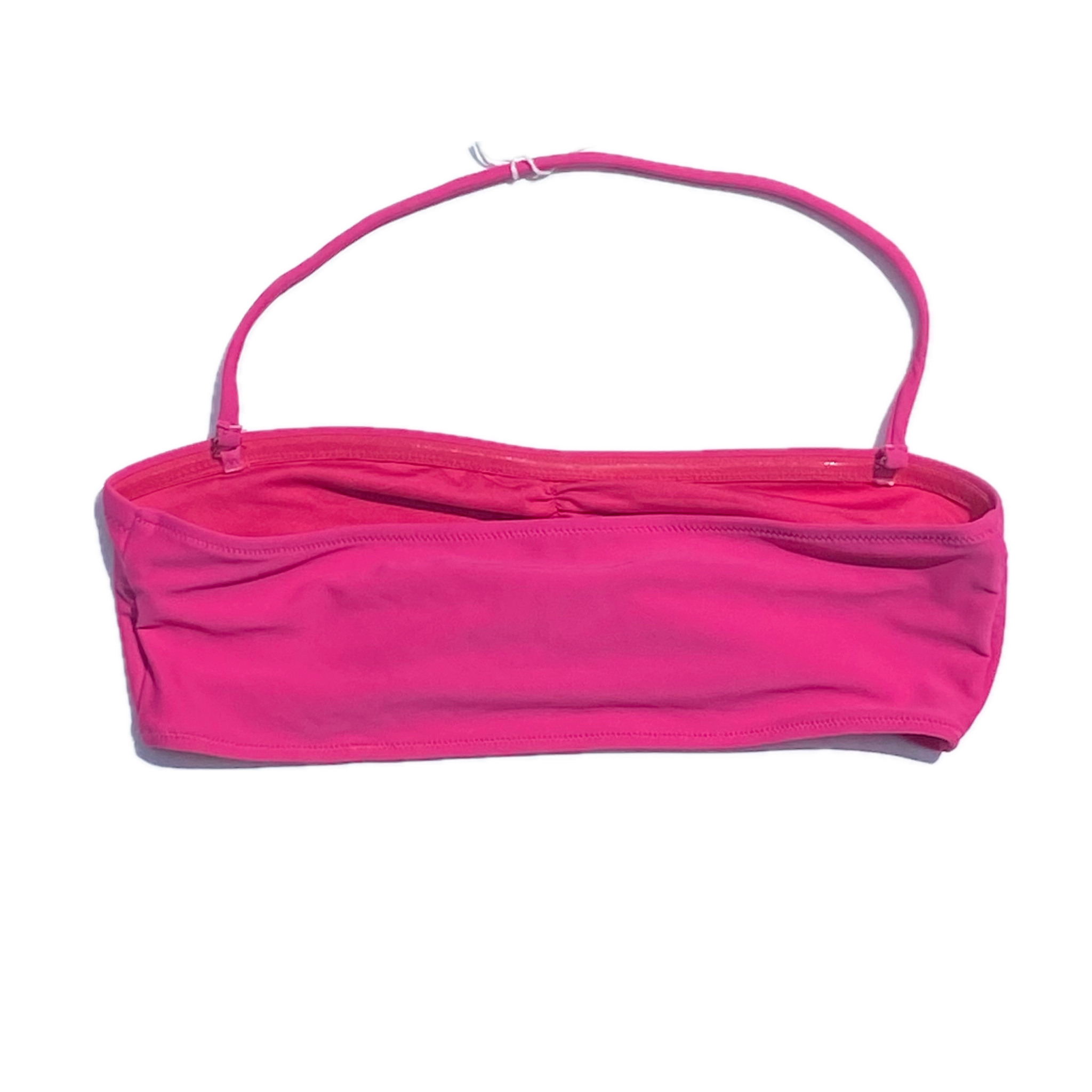 Rebirth Skull Bikini Top Neon Pink