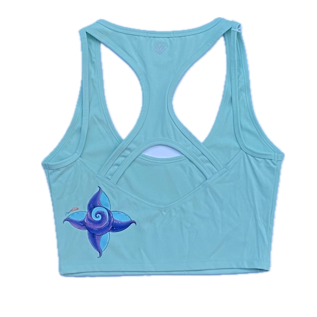 Soul Seer Sports Crop Top Mint